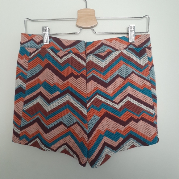 Free People| Floyd Chevron High Waist Shorts - Picture 5 of 8